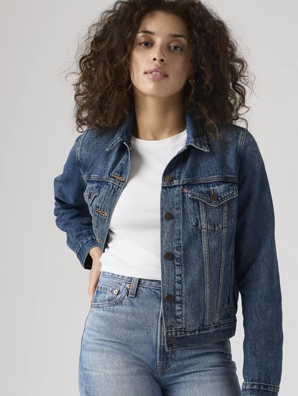 ❤️ LEVI'S ORIGINAL TRUCKER JEAN JACKET, SMALL